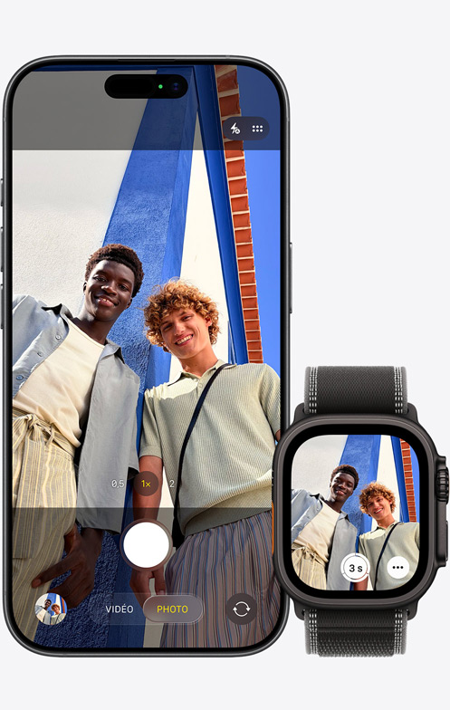 Le même appel peut être pris sur l’iPhone 16 et sur l’Apple Watch