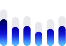 dbmeter berwarna biru