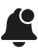 Klokke, der symboliserer notifikationer