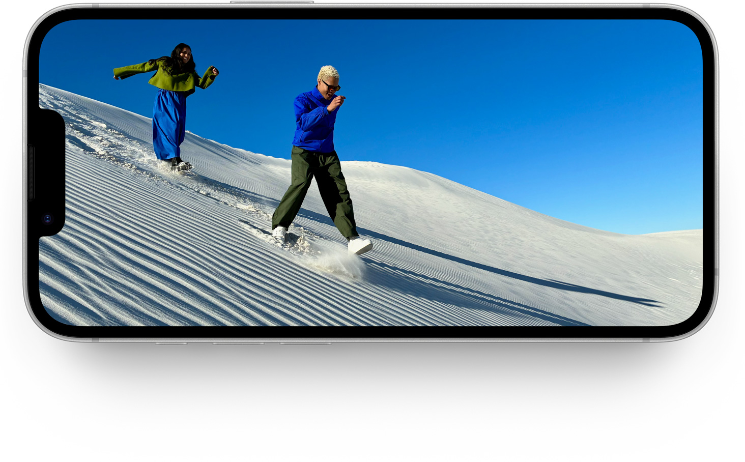 あざやかなSuper Retina XDRディスプレイを搭載したiPhone 16e