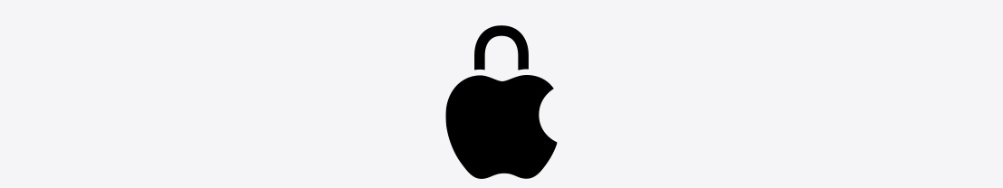 Logo Apple pro ochranu soukromí