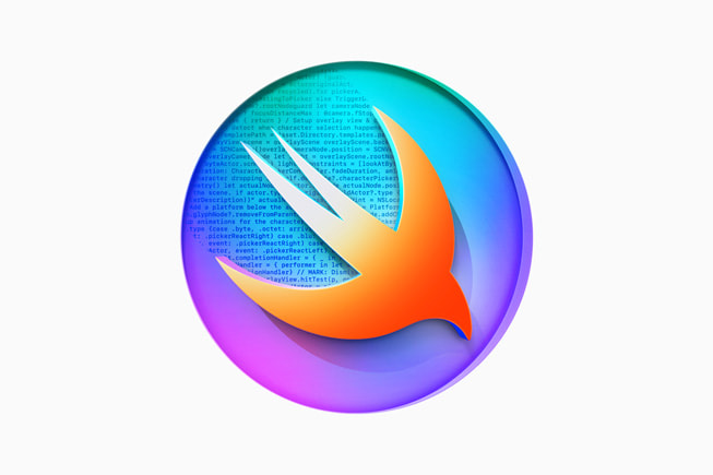 Swift 로고.