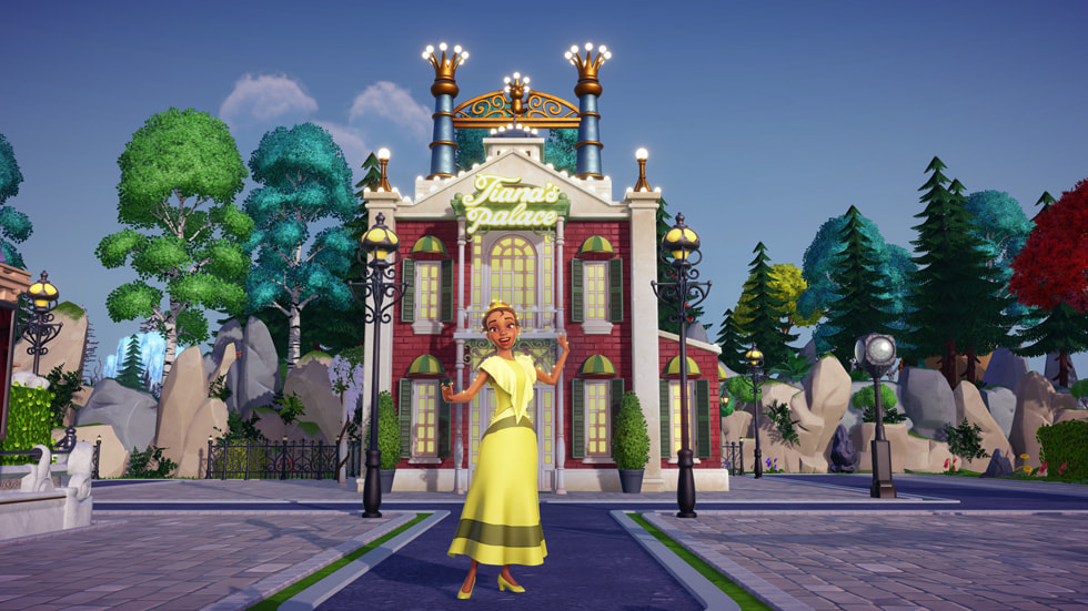 Une scène de Disney Dreamlight Valley Arcade Edition.