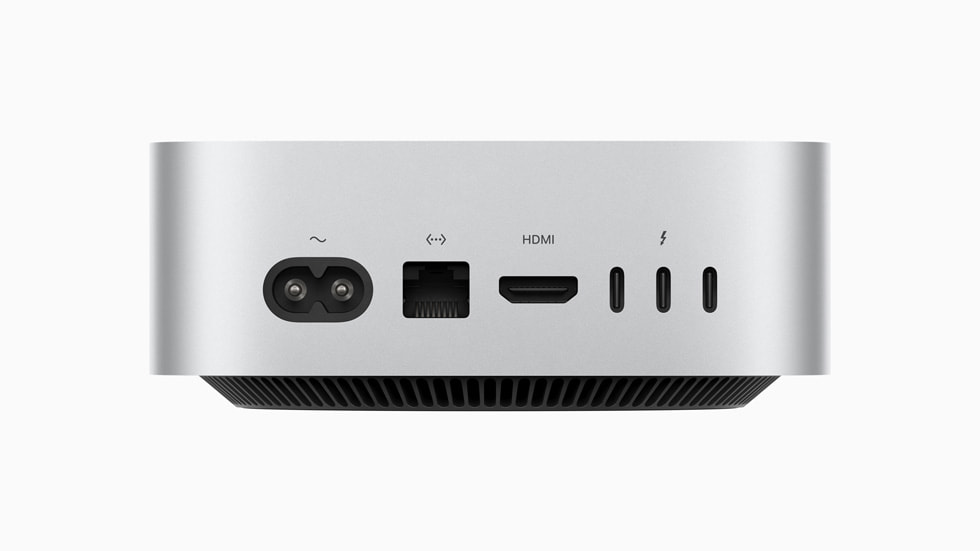 Mac mini จากด้านหลัง
