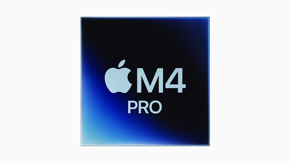 Logo de la puce M4 Pro.