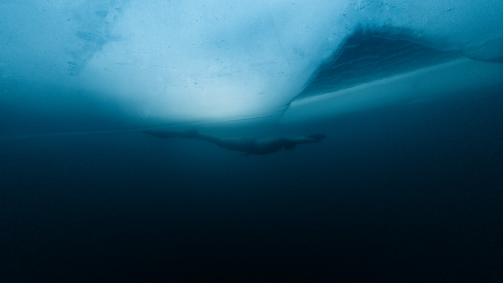 Imagen del tercer episodio de “Adventure”, “Ice Dive”.