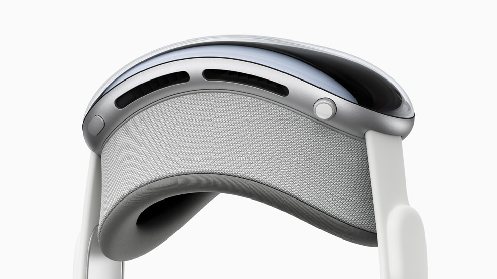 حاجب الضوء في جهاز Apple Vision Pro