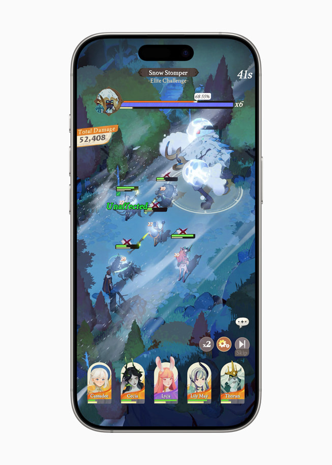 Et skærmbillede fra AFK Journey på iPhone 16 Pro.