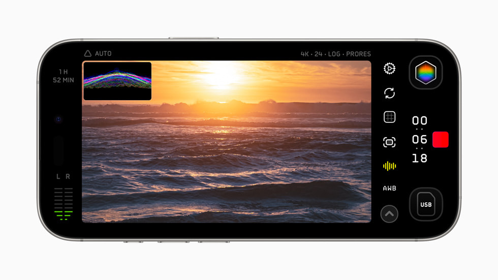 Et skærmbillede fra Kino på iPhone 16 Pro.