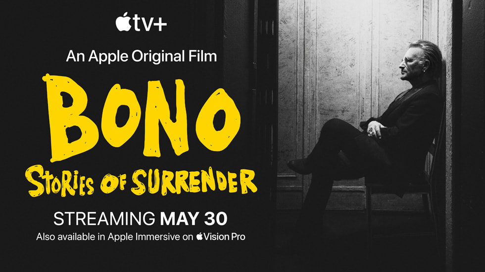 《Bono: Stories of Surrender》(Immersive) 宣傳海報。