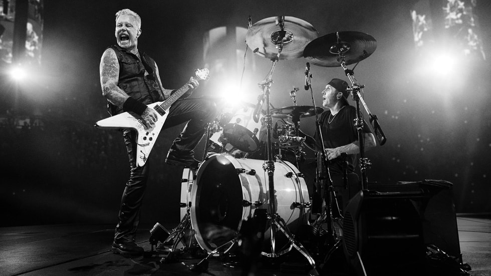 Metallica 主音 James Hetfield。