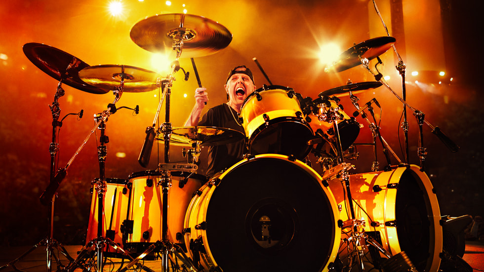 Metallica 鼓手 Lars Ulrich。
