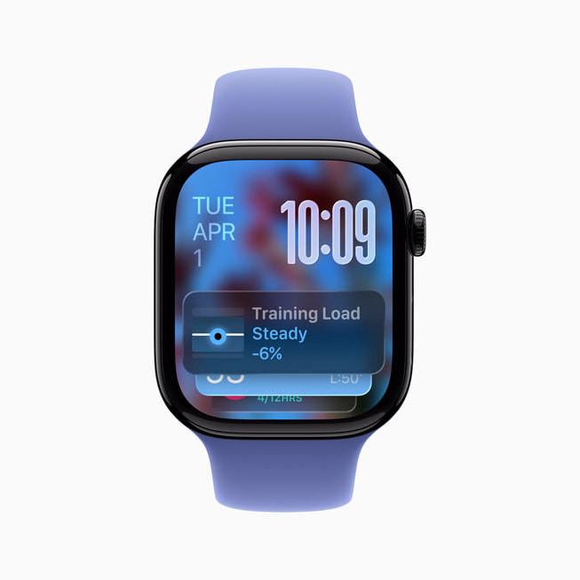 Den smarta traven visas på en Apple Watch.