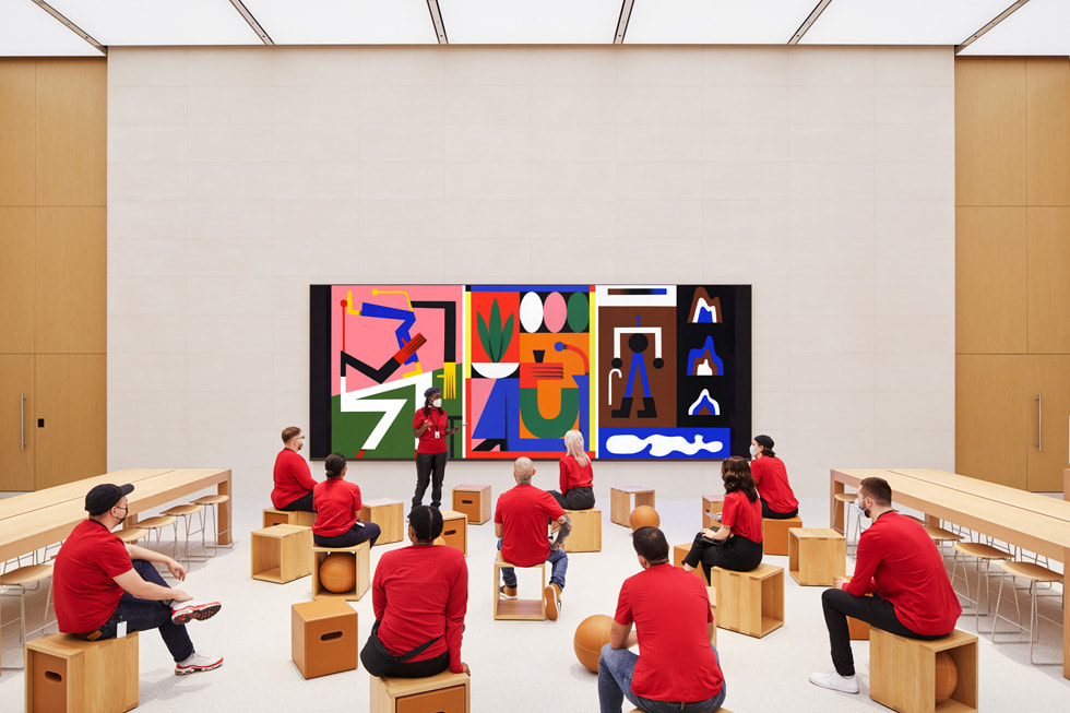 Apple Rosenthaler Straße 的 Forum。