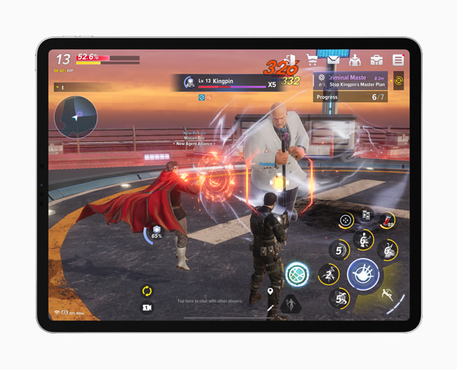 Netmarble Corporationの「MARVEL フューチャーレボリューション」からの場面。