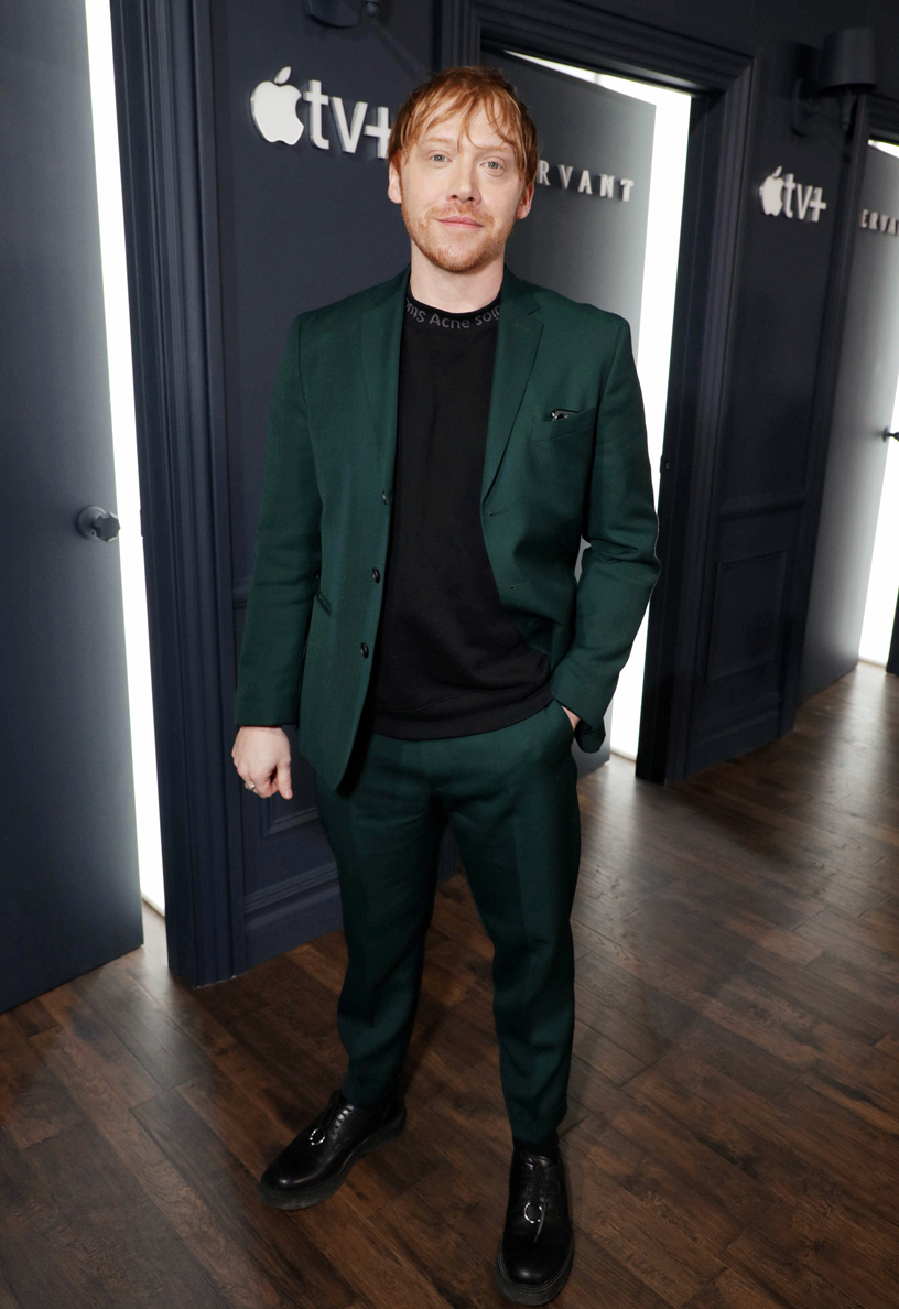 Rupert Grint til verdenspremieren på “Servant”.