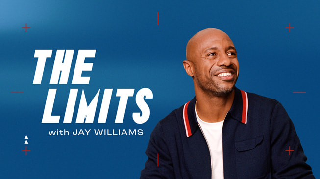 Apple Podcasts’ banner for “The Limits with Jay Williams”.