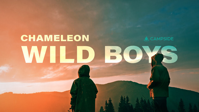 Apple Podcasts’ banner for “Chameleon: Wild Boys”.