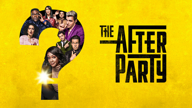 Apple TV+-banner for “The Afterparty”.