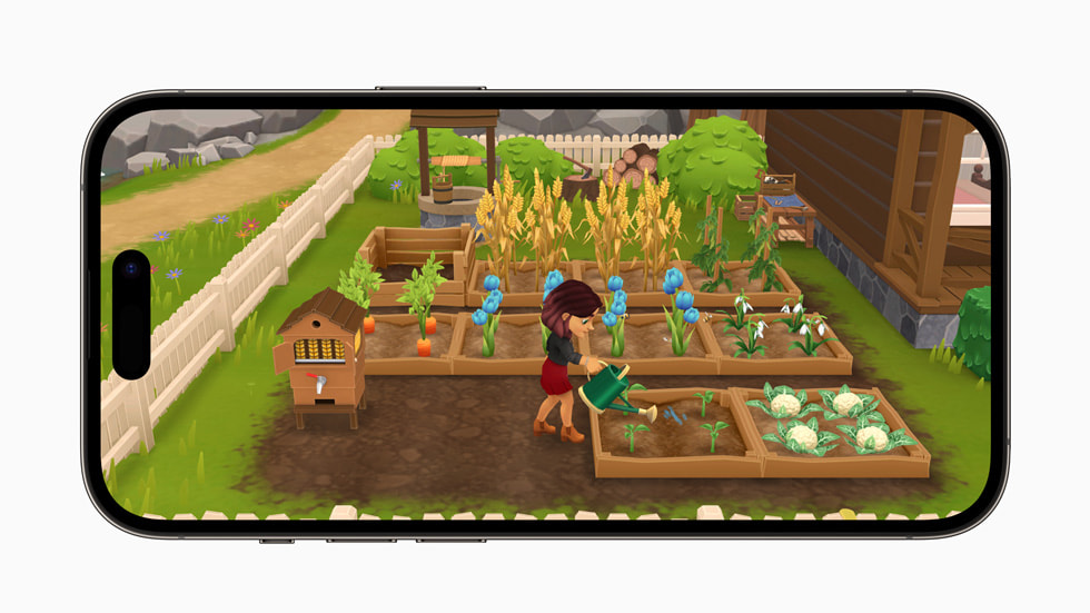 Et stillbilde fra årets Apple Arcade-spill Wylde Flowers.