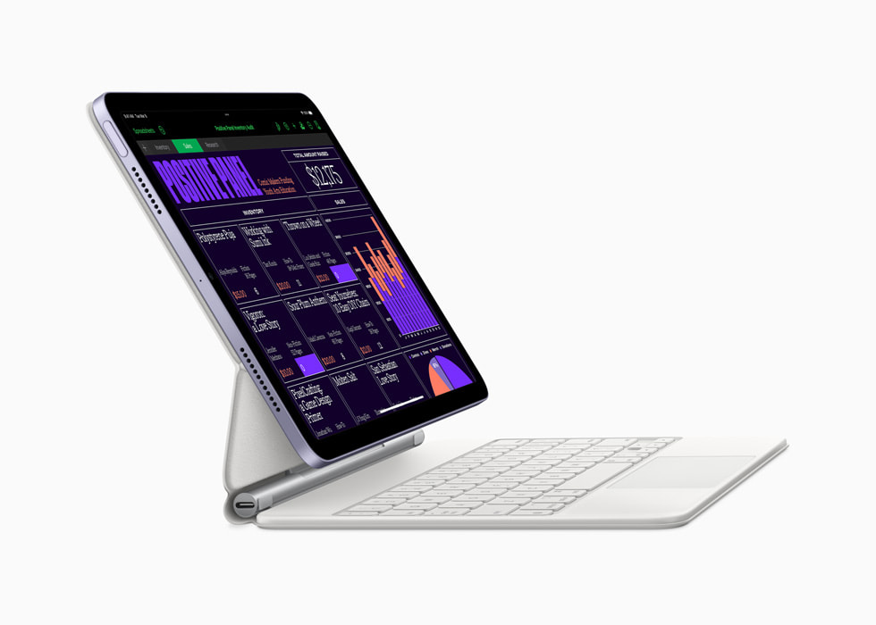  新しいiPad Air用のMagic Keyboard。