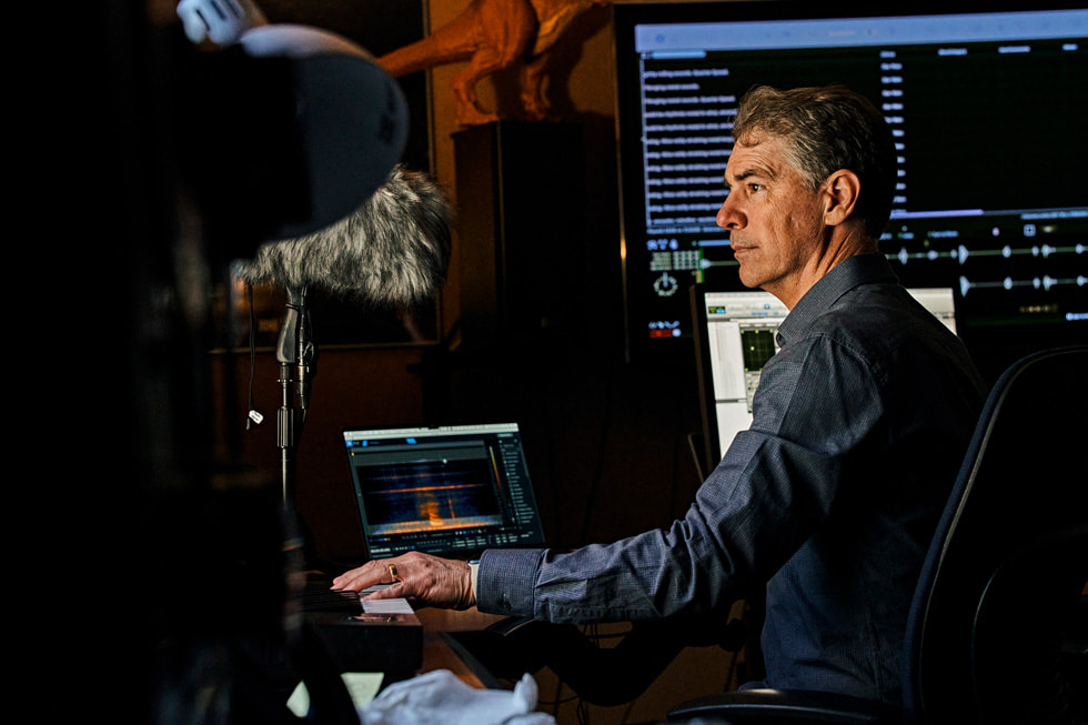 آل نيلسون، محرر ومصمم الصوت في Skywalker Sound. 