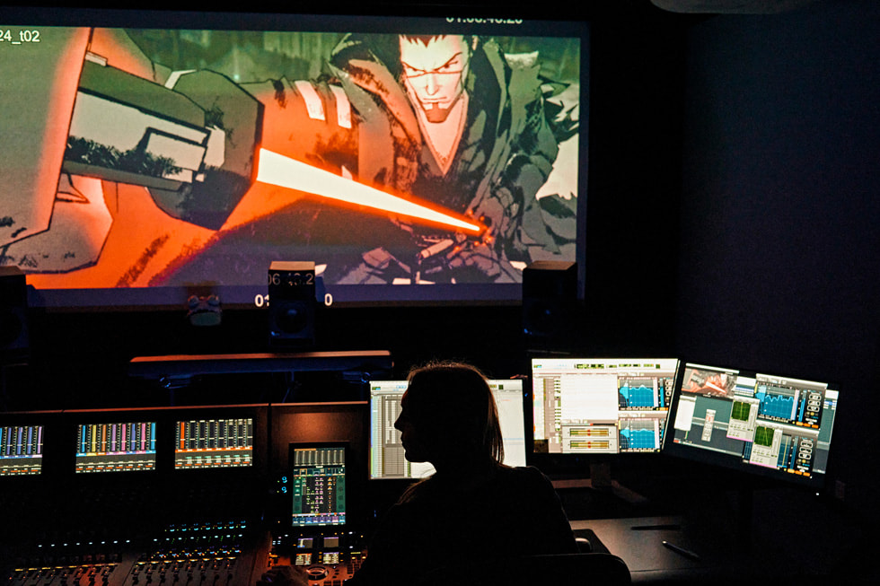 دانييل دوبري في Skywalker Sound.