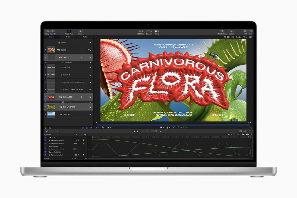 Motion op een MacBook Pro met M2 Pro.