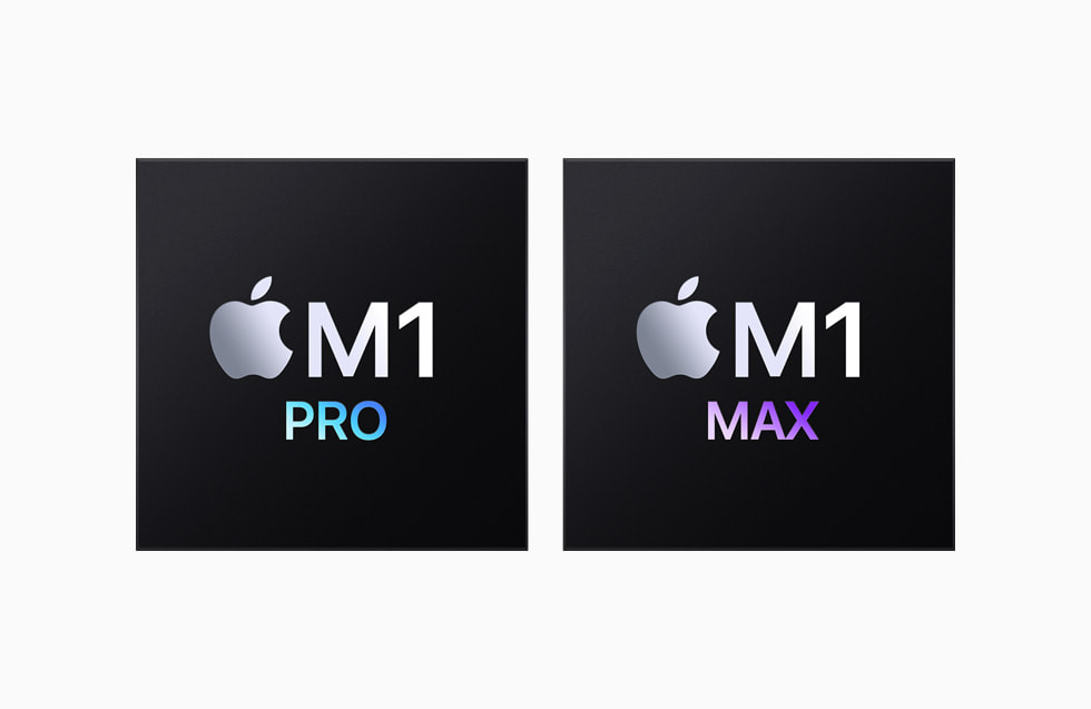 Apple’ın Mac için geliştirdiği yeni çipleri M1 Pro ve M1 Max’in temsili grafiği.