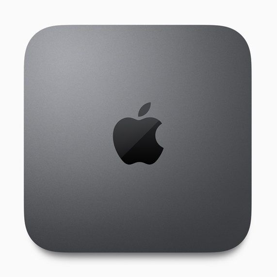 Le nouveau Mac mini en gris sidéral.