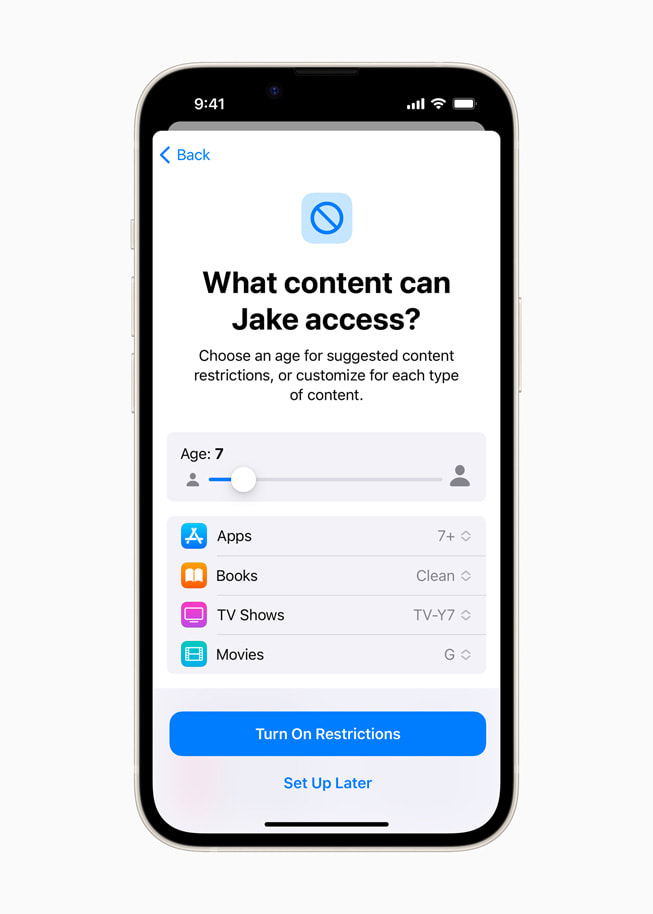 Familliedeling-funksjonen i iOS 16 på iPhone 14.