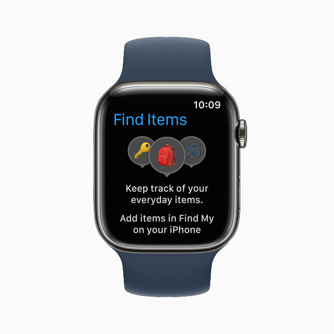 En ny Find genstande-app hjælper brugerne med at finde genstande, der er påsat AirTag, og kompatible tredjepartsgenstande ved hjælp af Find-netværket.