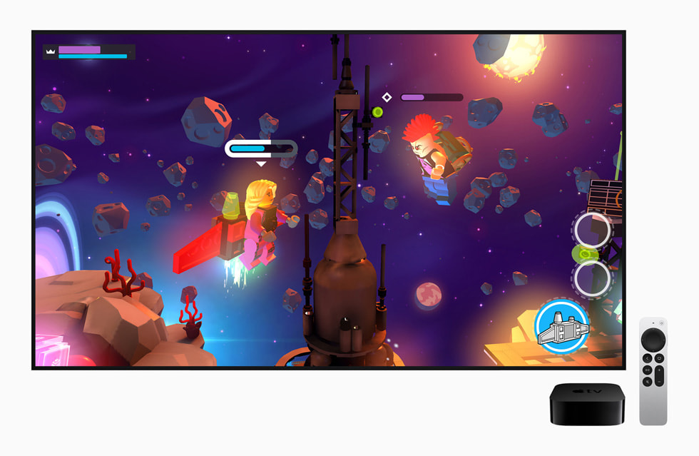 Apple Arcade Apple TV’de görüntüleniyor.