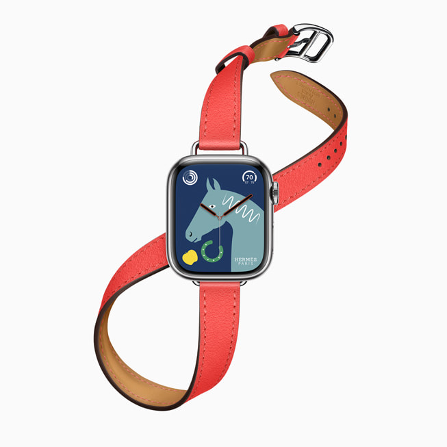 Den nye Apple Watch-urskiven Hermès lykkehest.