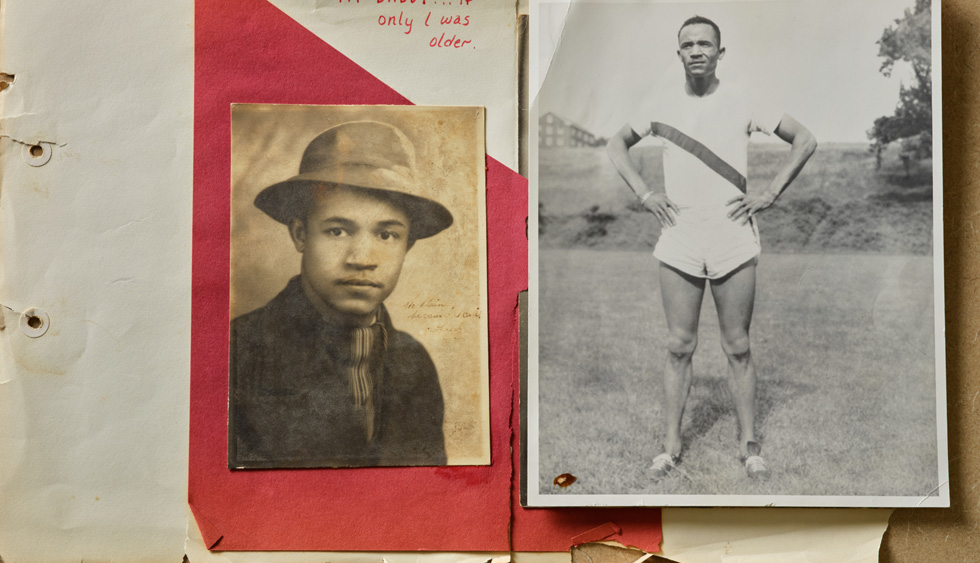 Dos fotografías de Frederick Thomas II.